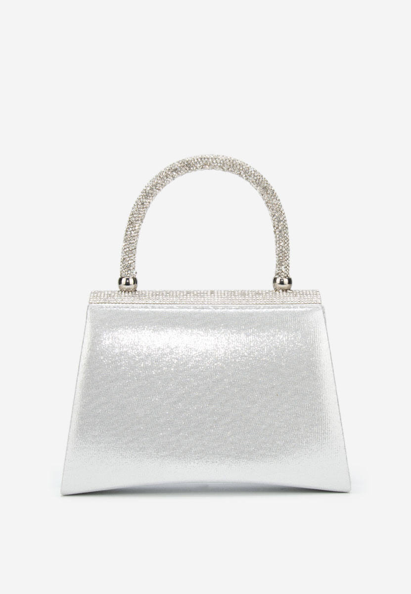 Ručna torba Lenisa srebrno