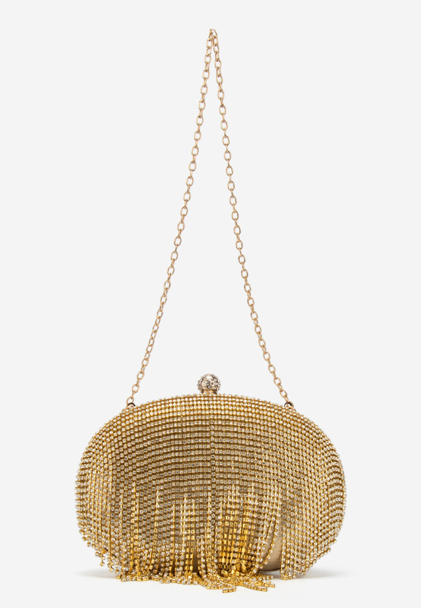 Ručna torba Avalina zlatno