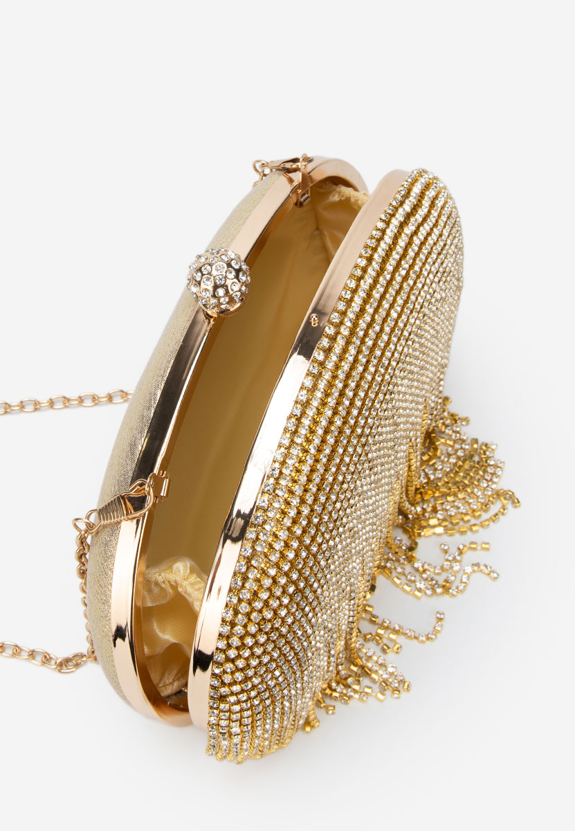 Ručna torba Avalina zlatno