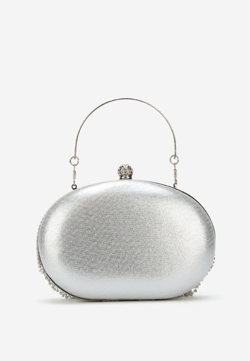 Ručna torba Avalina srebrno