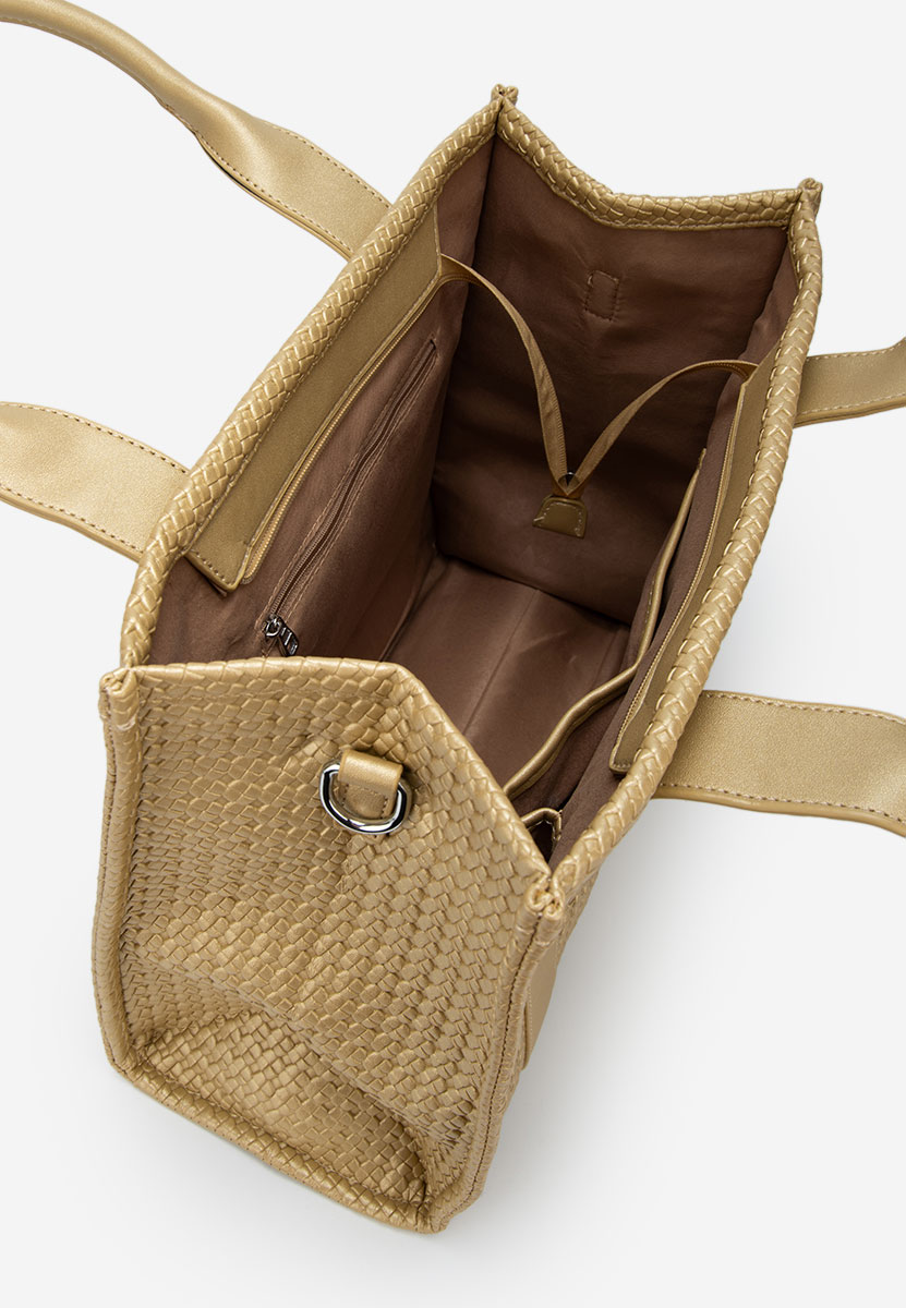 Ručna torba Diena zlatno