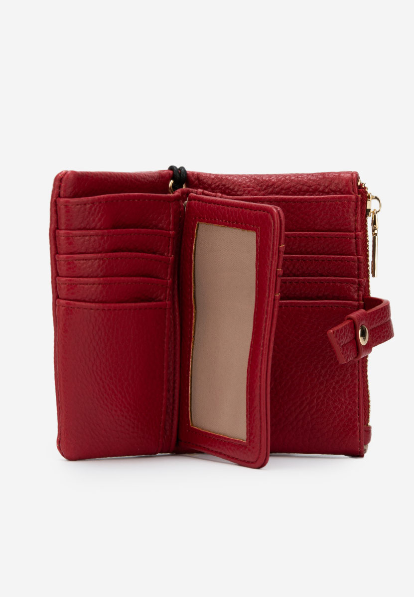 Novčanik za ženske Dakotia crveno