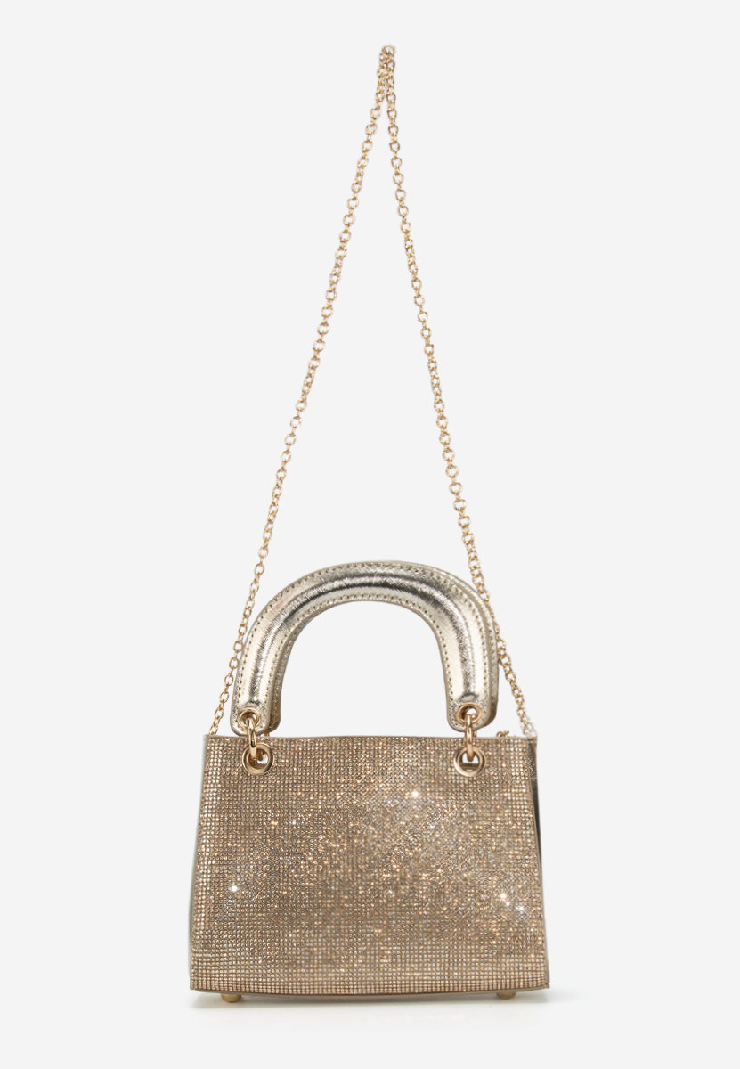 Ručna torba Cailie zlatno