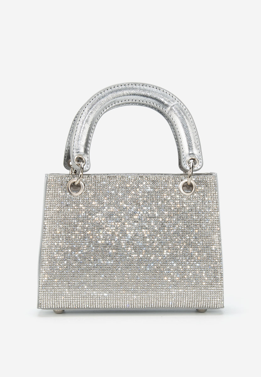 Ručna torba Cailie srebrno