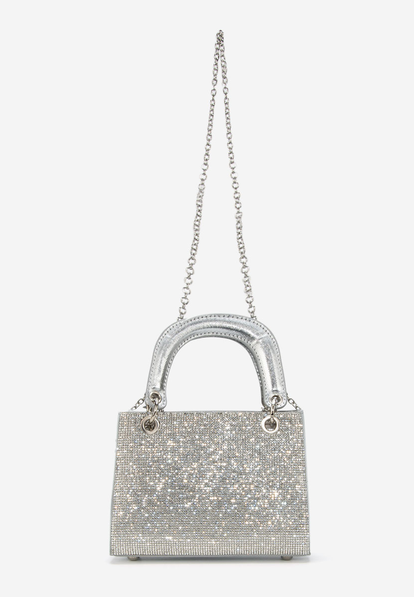 Ručna torba Cailie srebrno