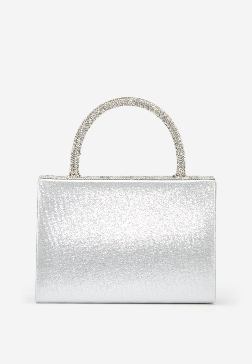Ručna torba Karolima srebrno