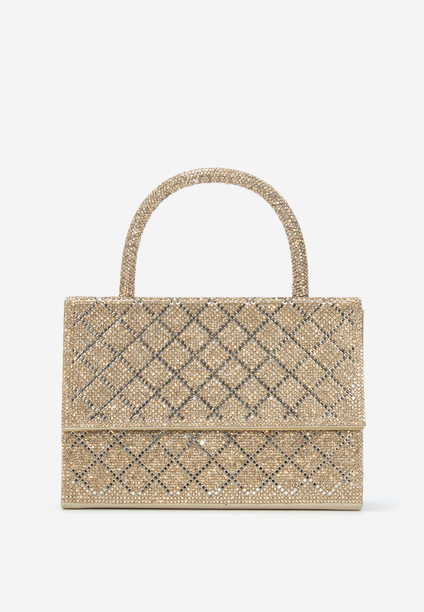 Ručna torba Karolima zlatno