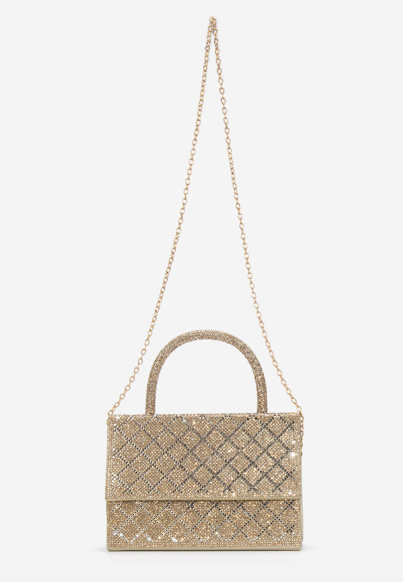 Ručna torba Karolima zlatno