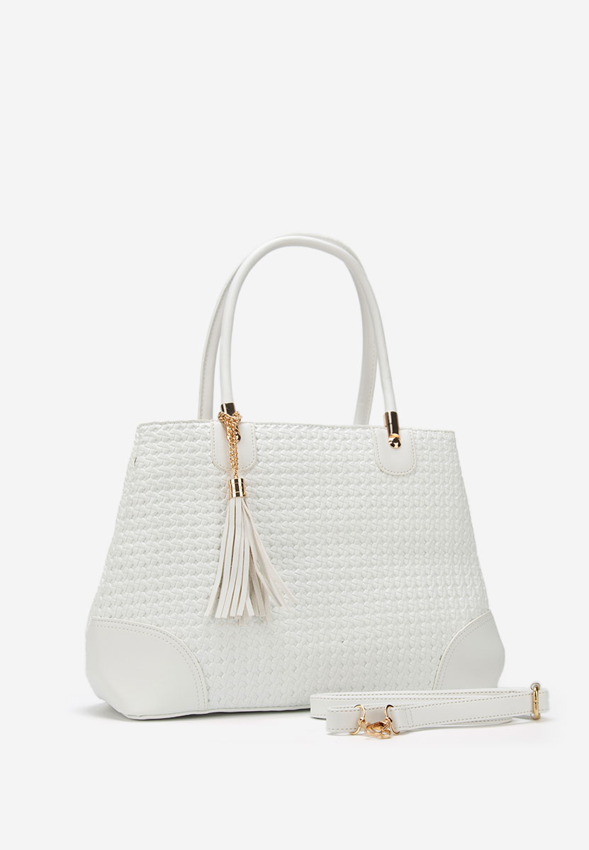 Ručna torba Nazmia bijele