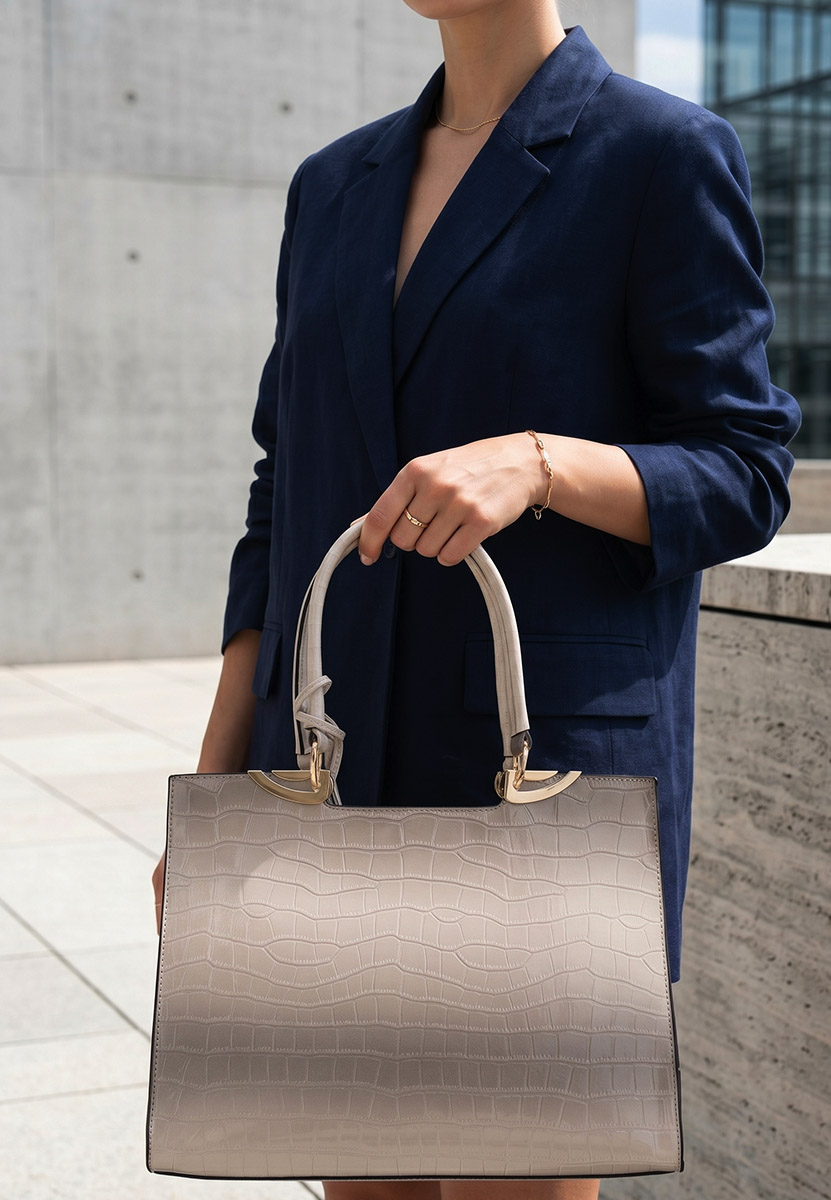 Ručna torba Alesanda braon