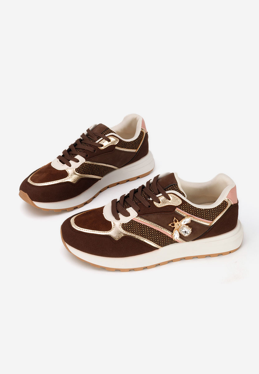 Ženske sneakers Clarria braon