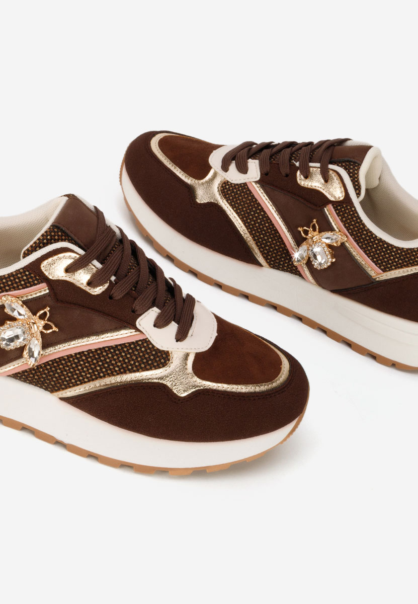 Ženske sneakers Clarria braon