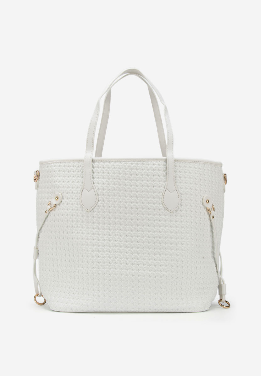 Ručna torba Mivya bijele