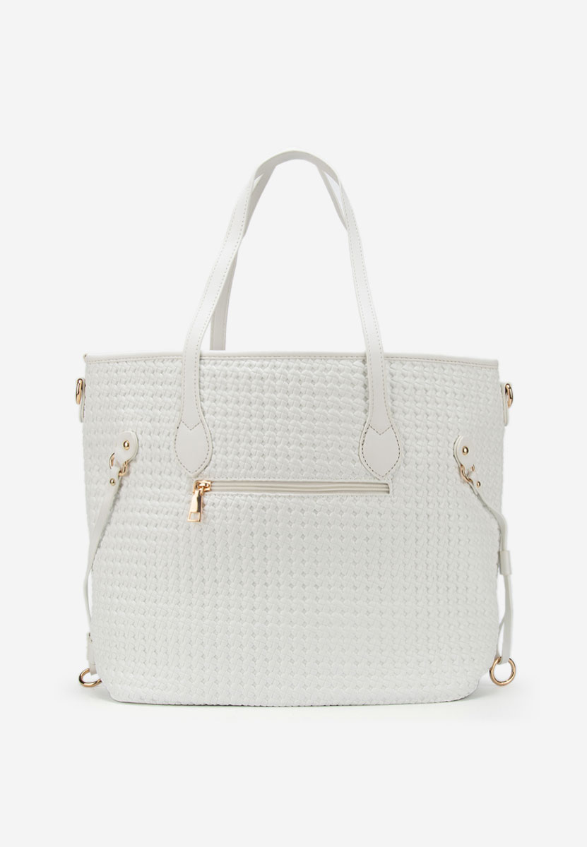 Ručna torba Mivya bijele