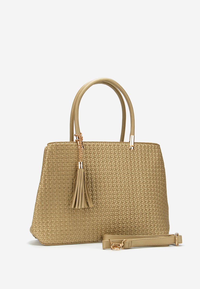 Ručna torba Trynia zlatno