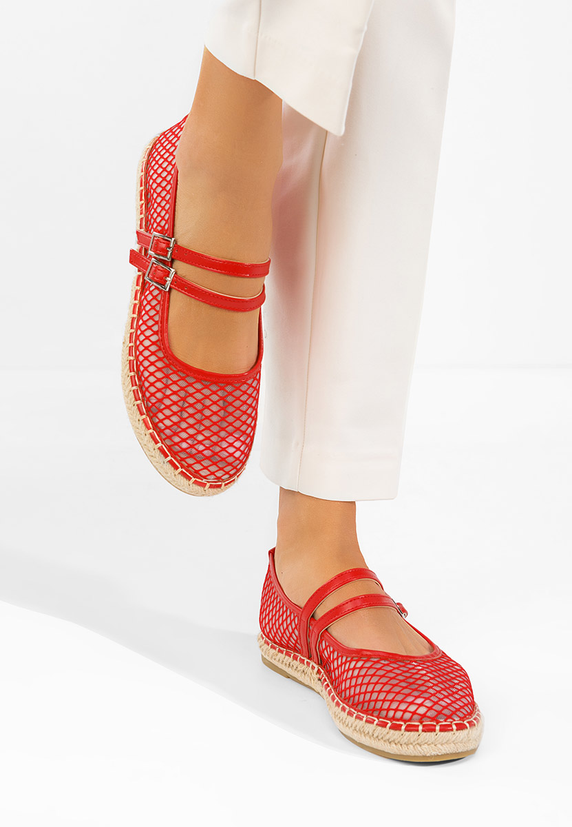 Espadrilles za ženske Nikia crveno