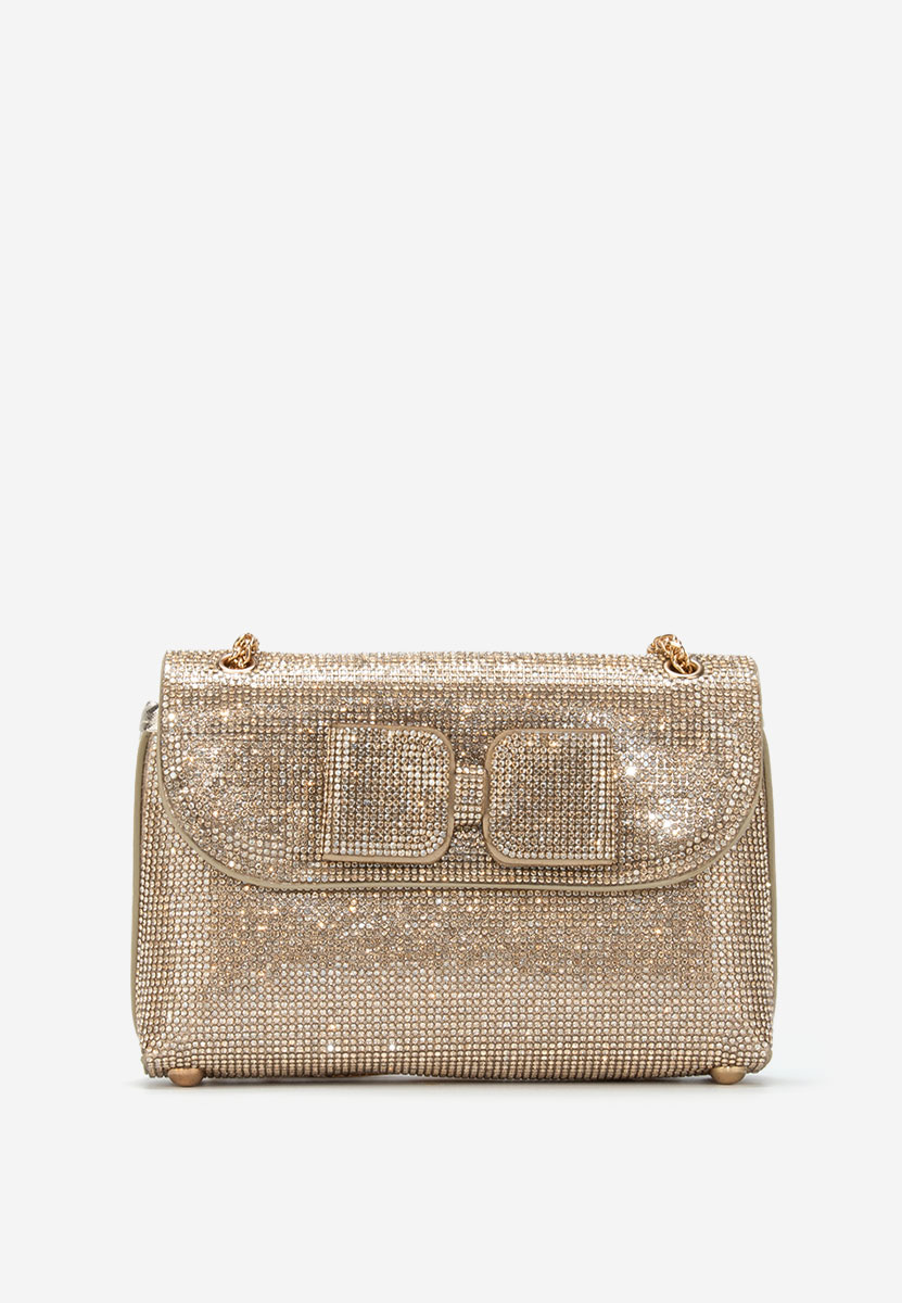 Torba koverta Yvaine zlatno
