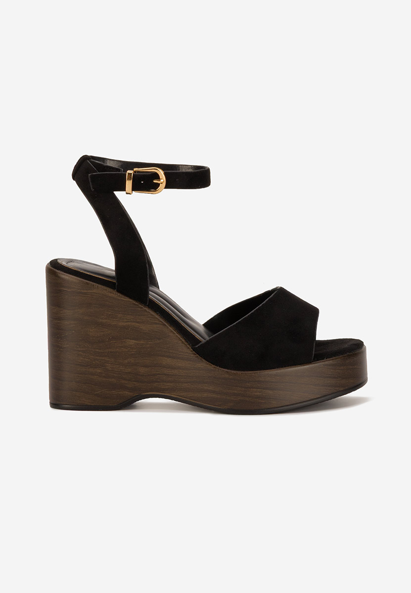 Sandale s platformom Febiana crno