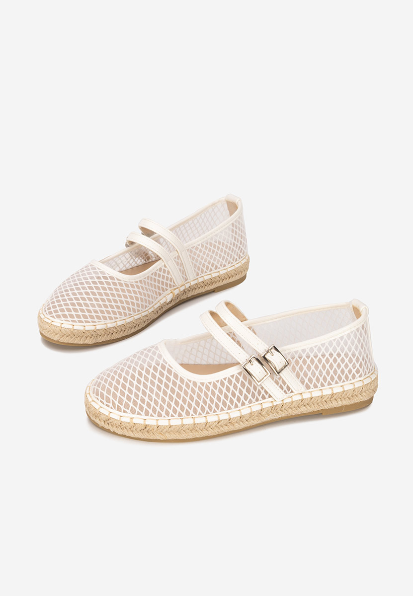 Espadrilles za ženske Nikia bijele