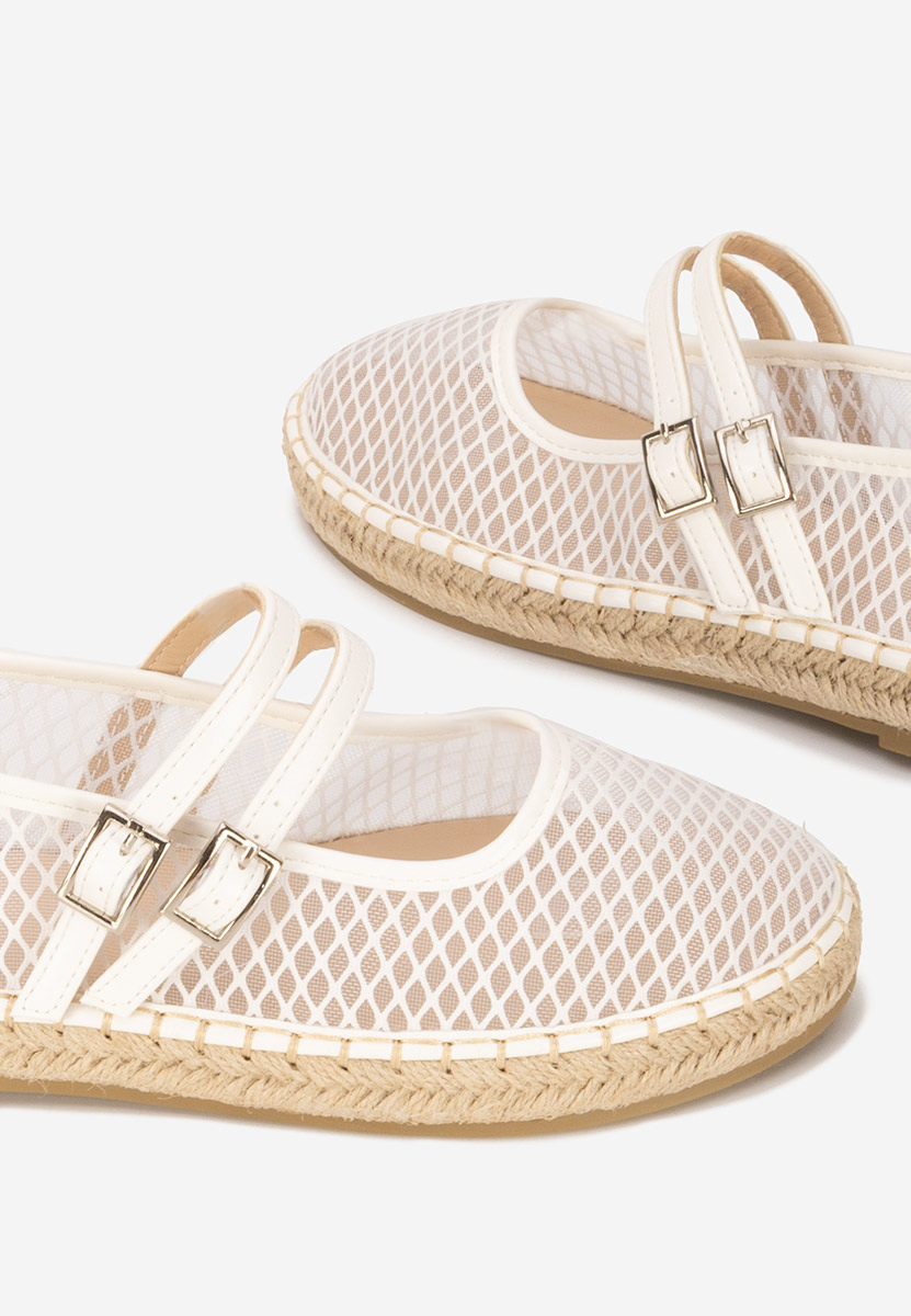 Espadrilles za ženske Nikia bijele