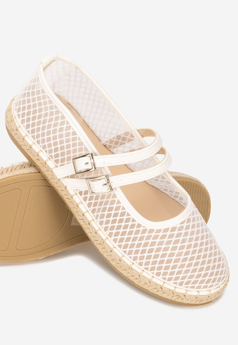 Espadrilles za ženske Nikia bijele