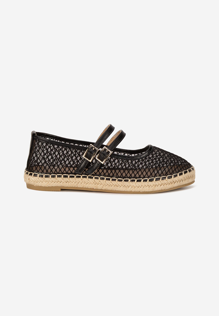 Espadrilles za ženske Nikia crno
