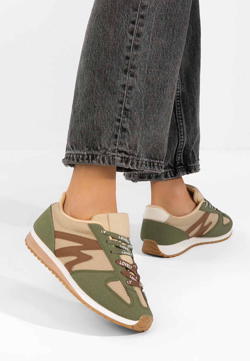 Ženske sneakers Jeina zeleno