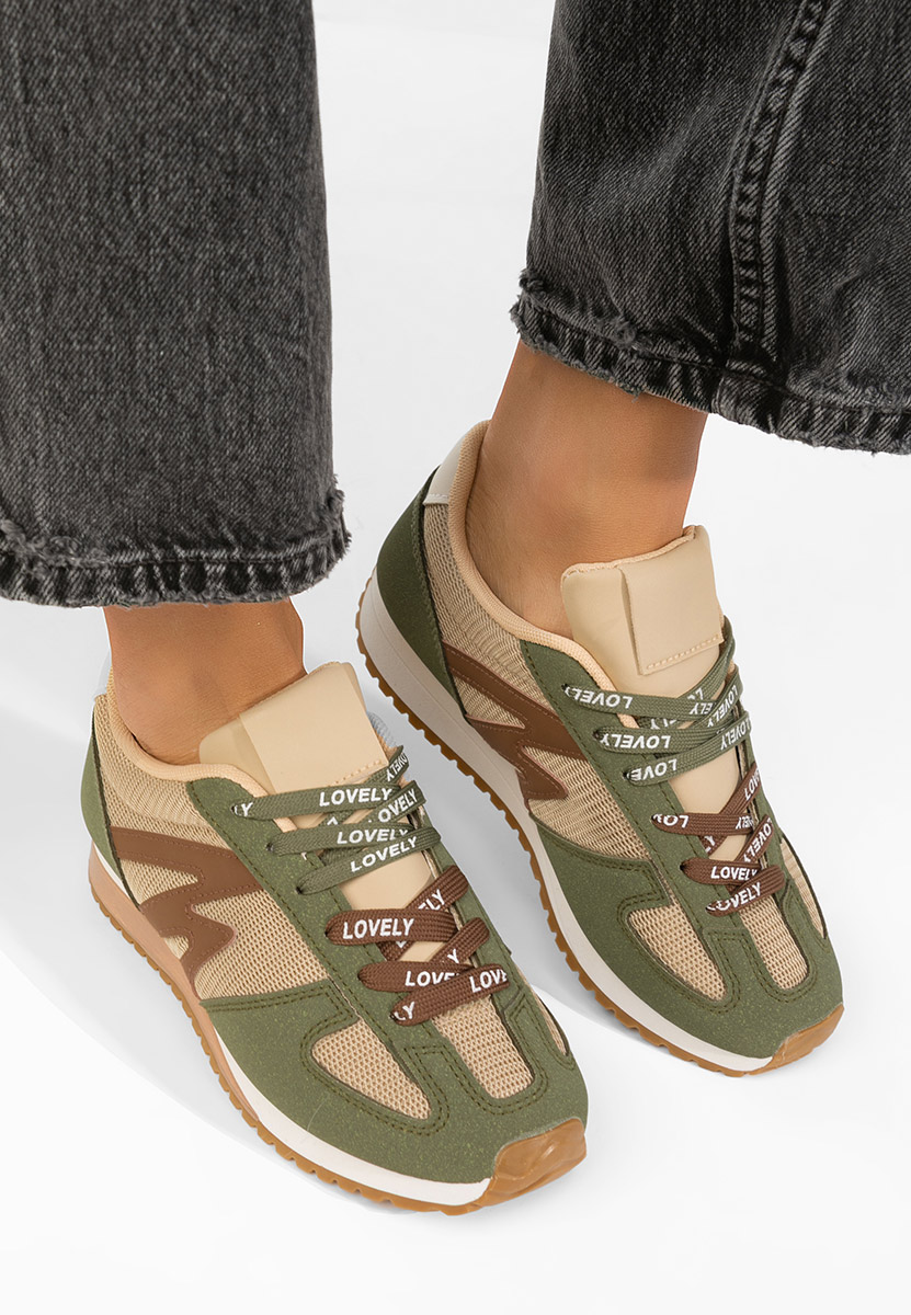 Ženske sneakers Jeina zeleno
