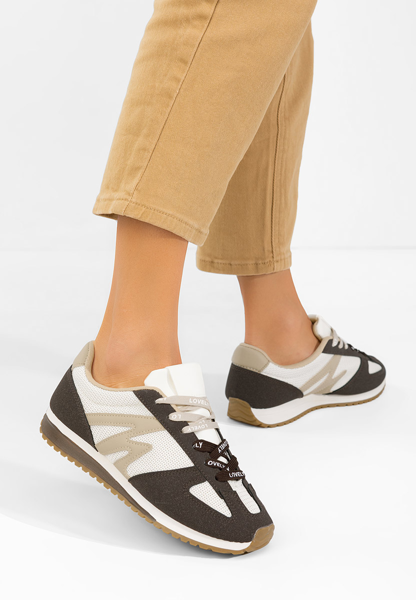 Ženske sneakers Jeina braon