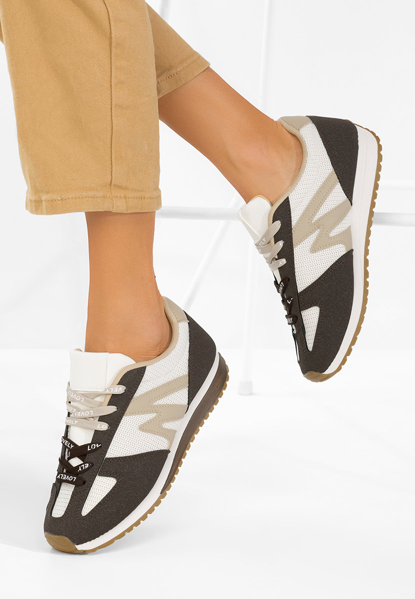 Ženske sneakers Jeina braon