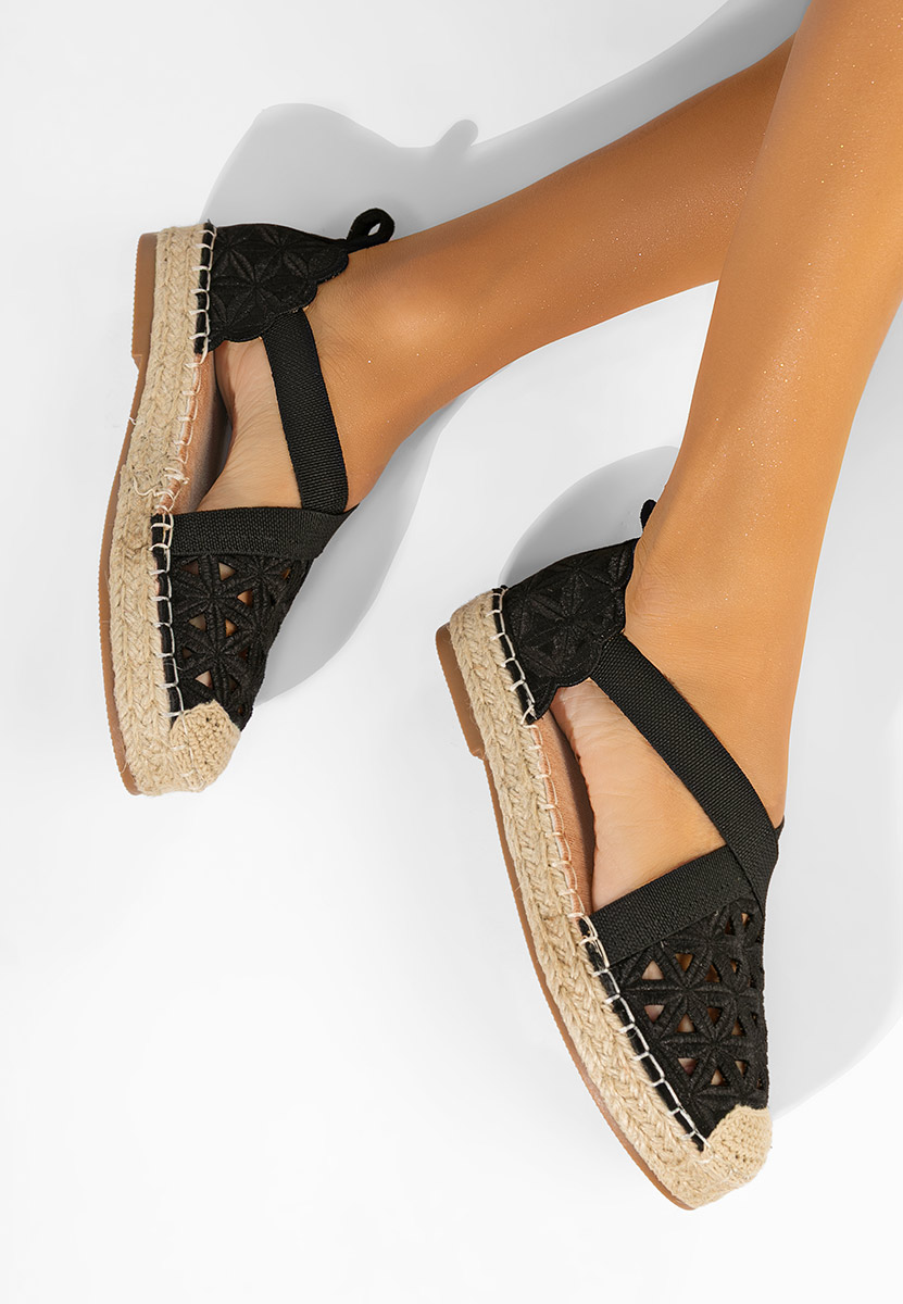 Espadrilles za ženske Feliania crno
