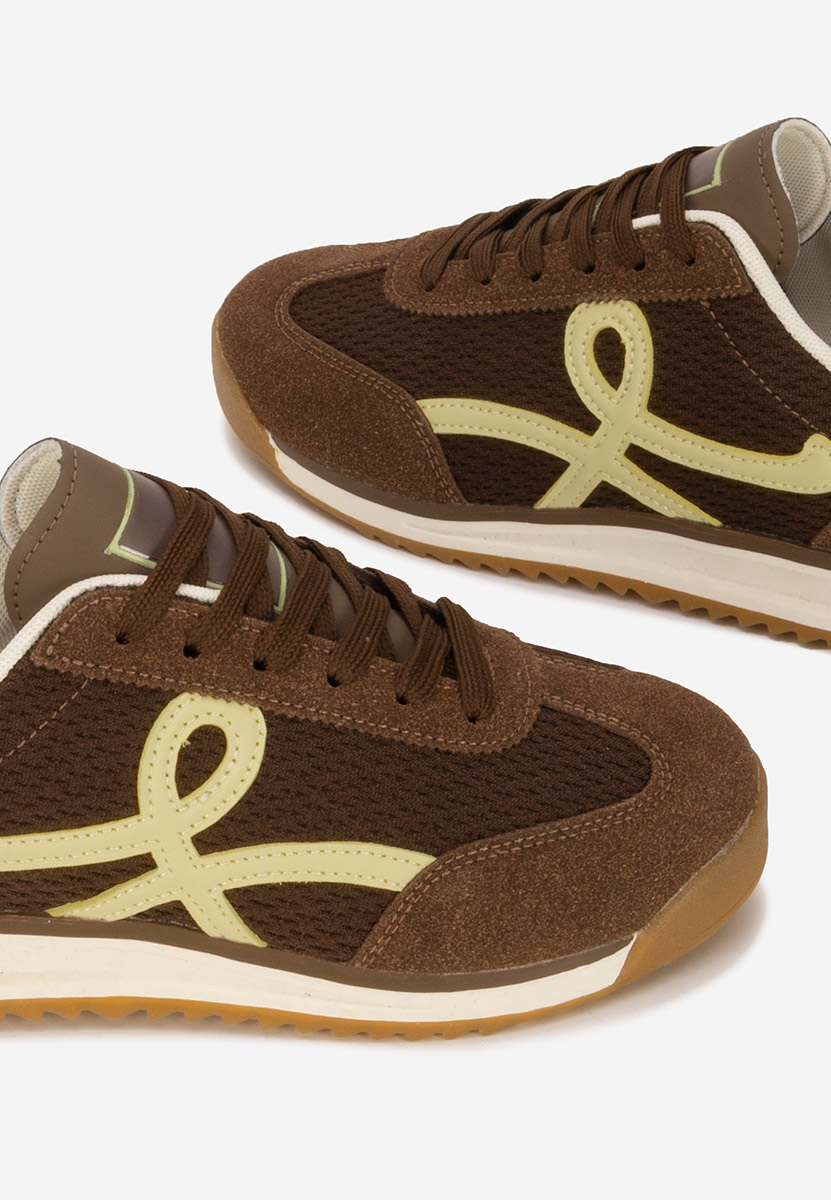 Ženske sneakers Ferrelia braon