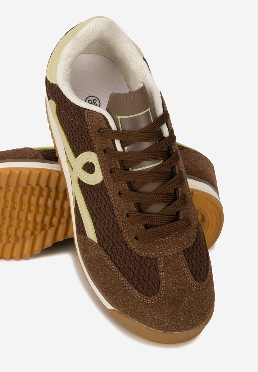 Ženske sneakers Ferrelia braon