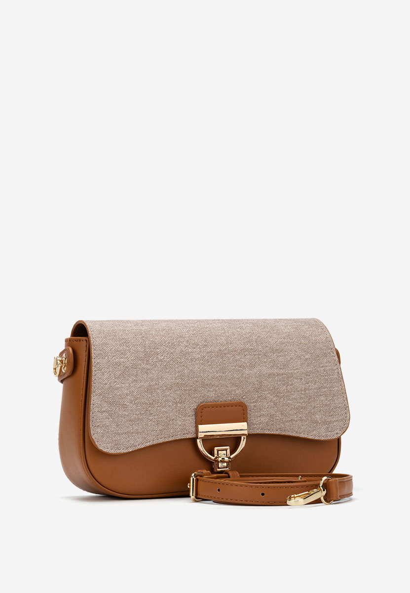 Torba koverta Elyseia braon