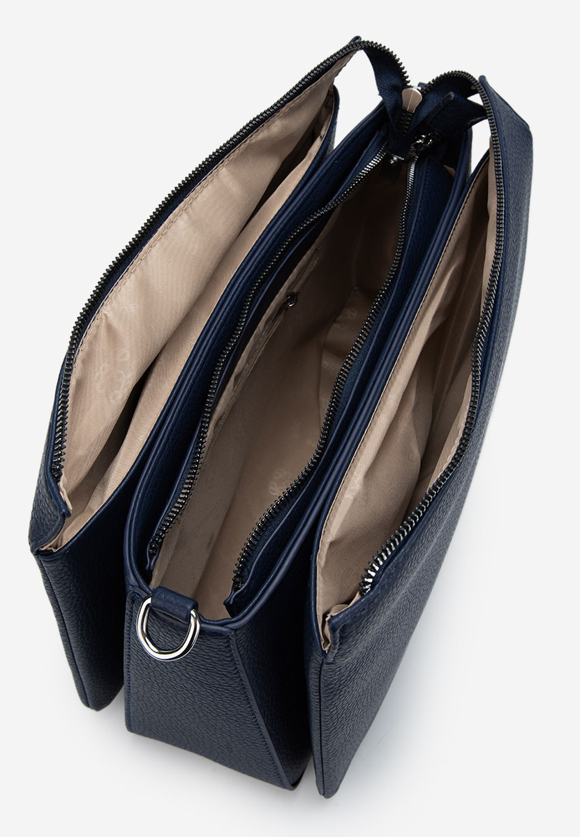 Torba za rame Silvia Rosa 25J395 plavo navy