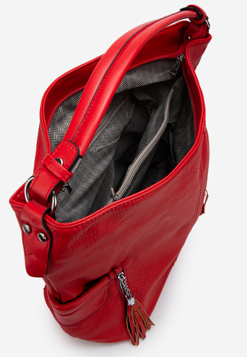 Hobo torba Ernesta crveno