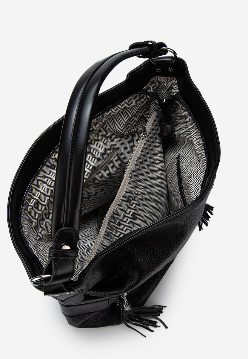 Hobo torba Ernesta crno