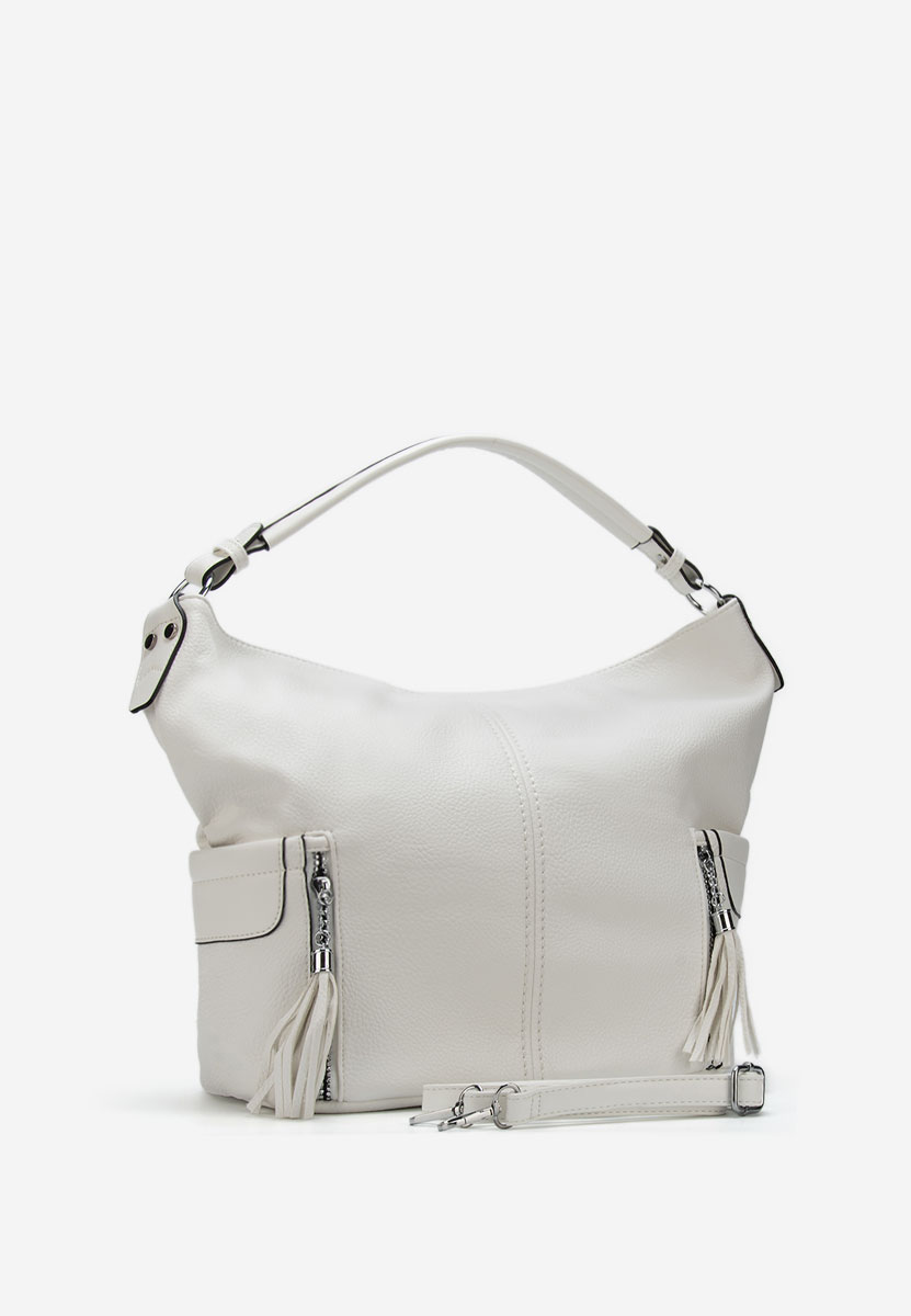 Hobo torba Ernesta bijele