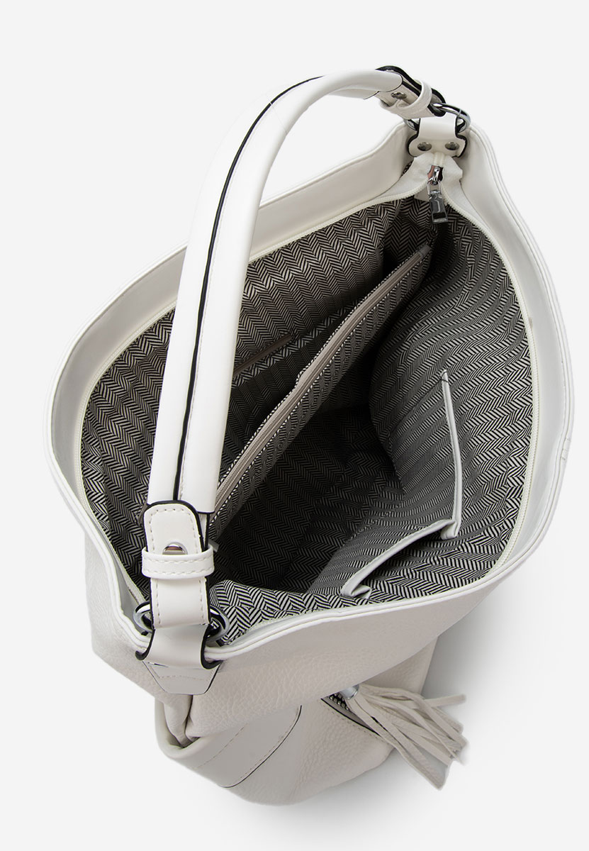Hobo torba Ernesta bijele
