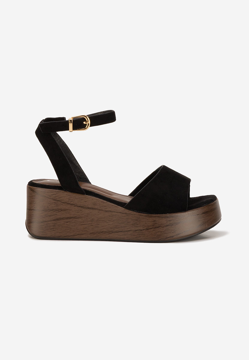 Sandale s platformom Ysaria crno