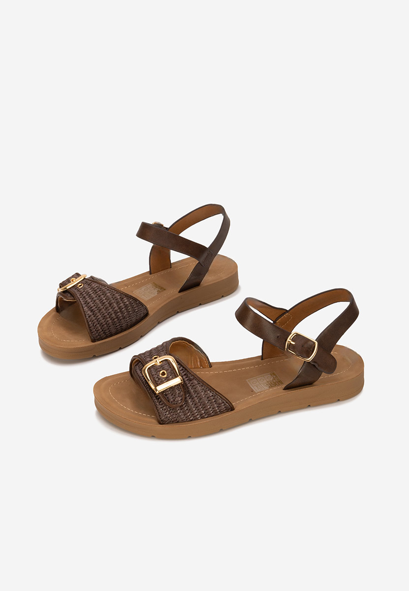Niske sandale Aynia braon