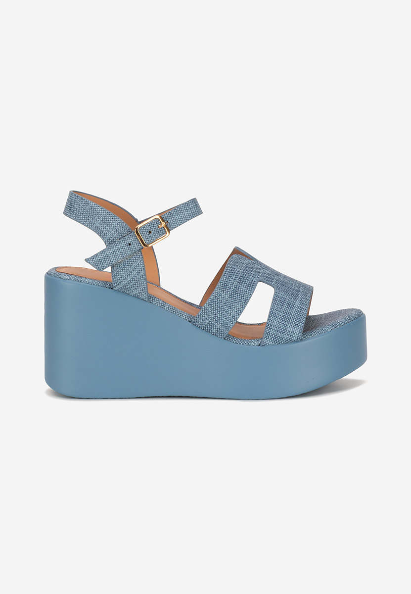 Sandale s platformom Raselia denim