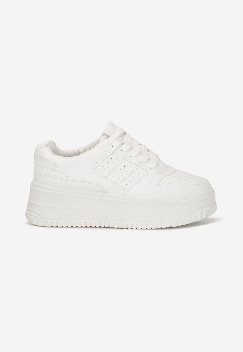 Tenisice sa platformom Liorna bijele