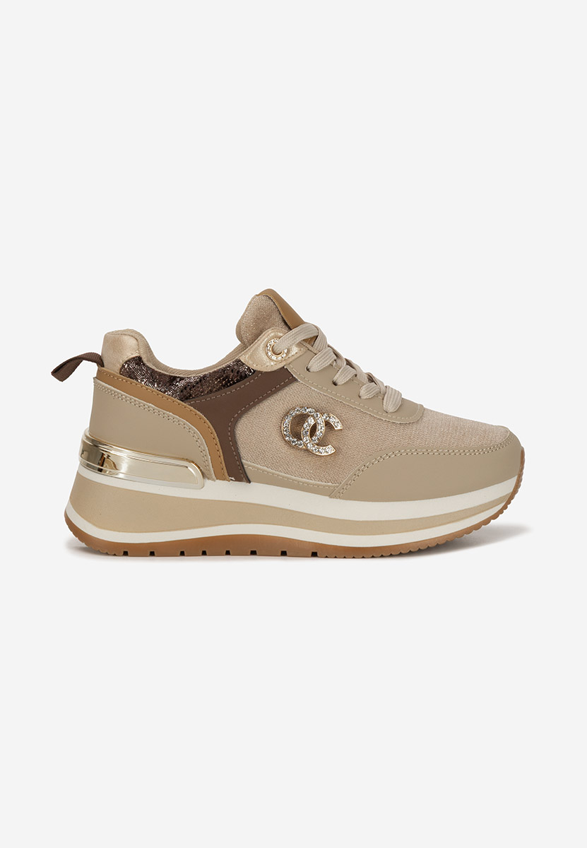 Tenisice sa platformom Liliza kaki
