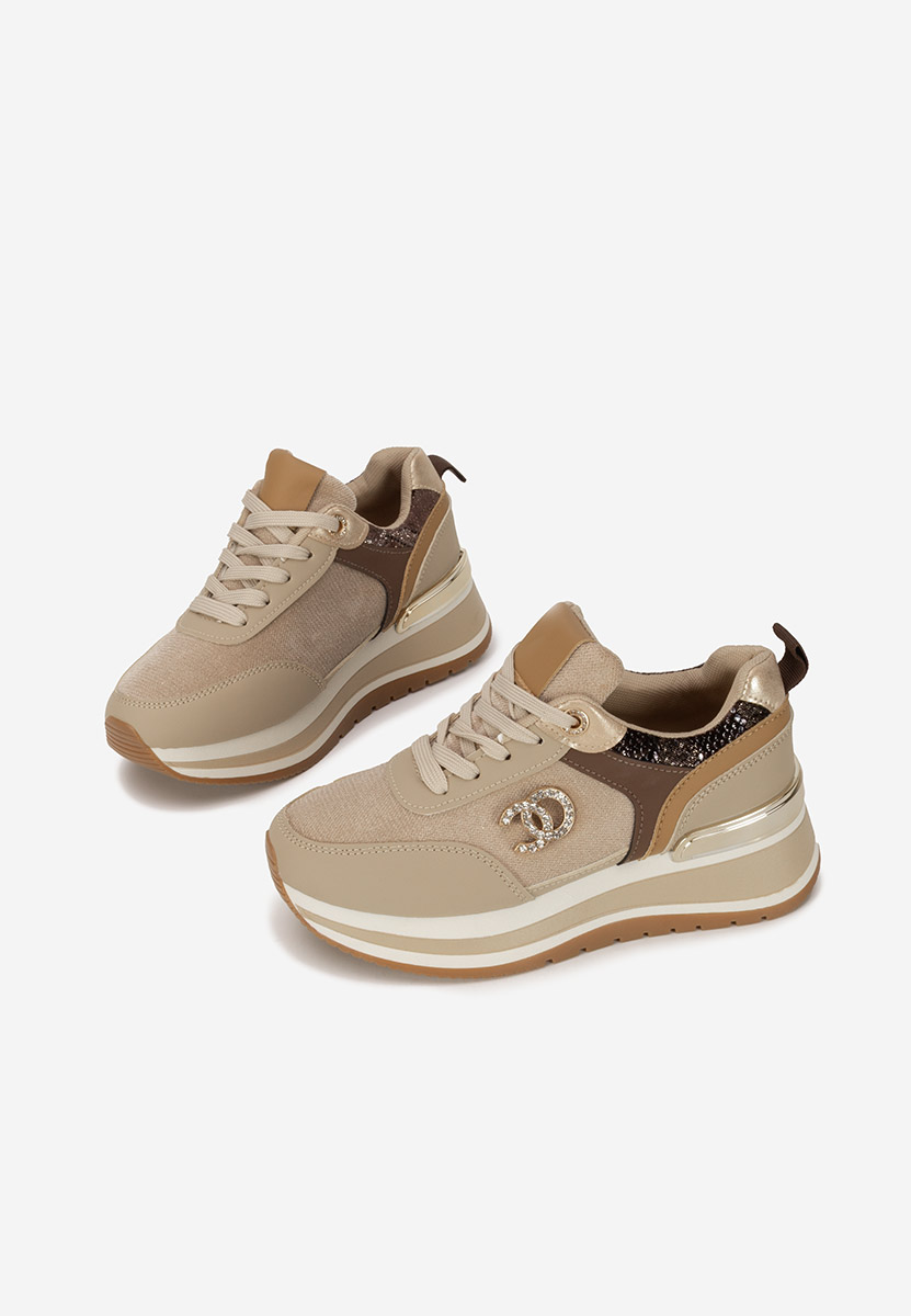 Tenisice sa platformom Liliza kaki