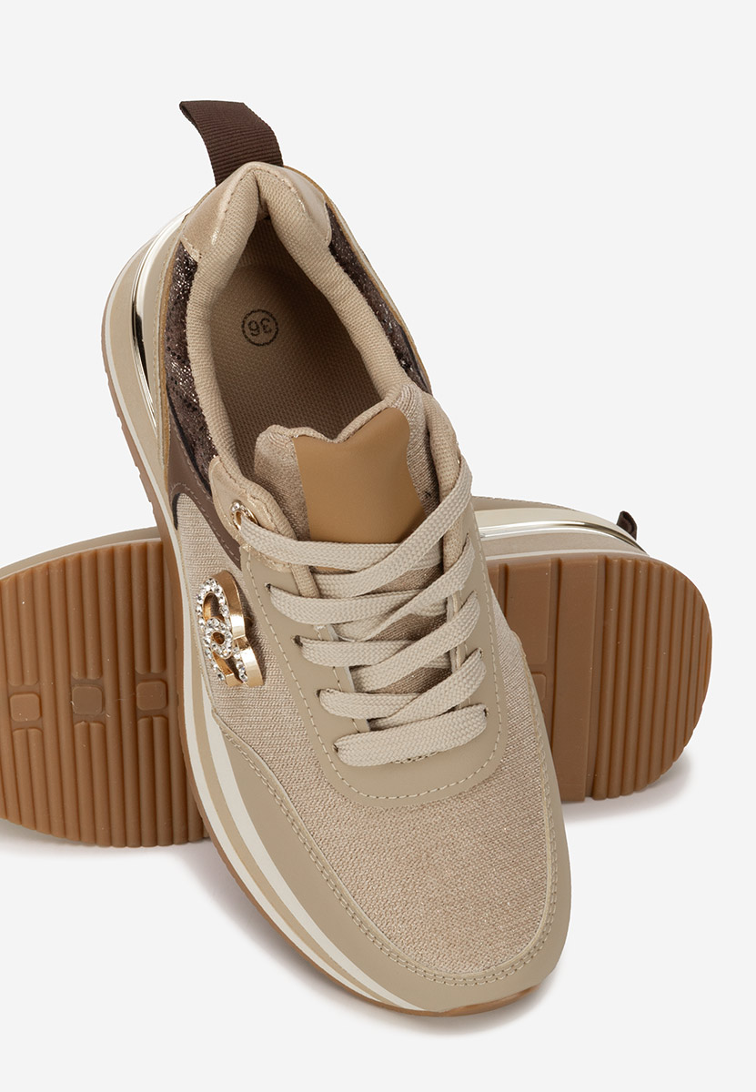 Tenisice sa platformom Liliza kaki