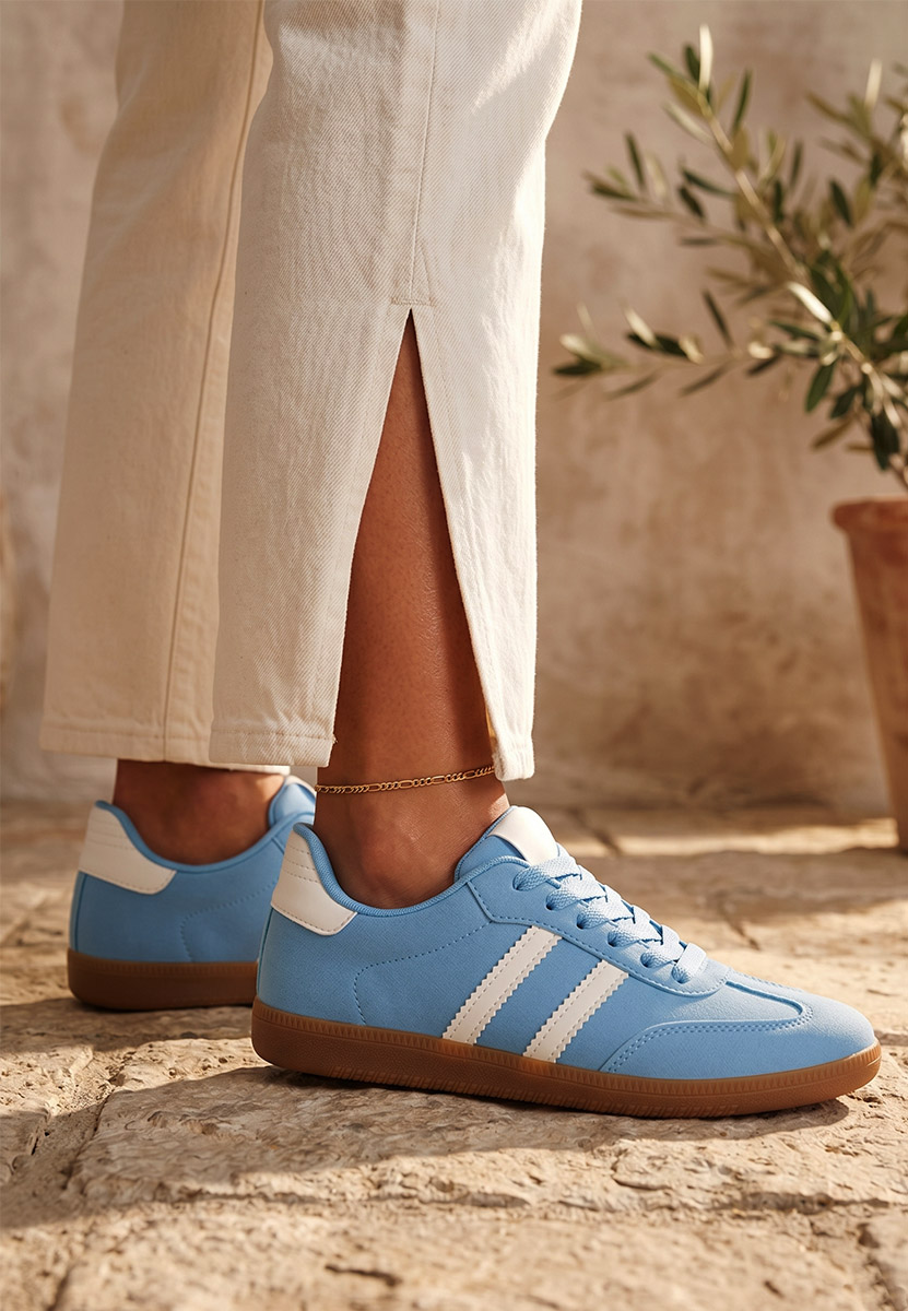 Ženske sneakers Irenya plavi