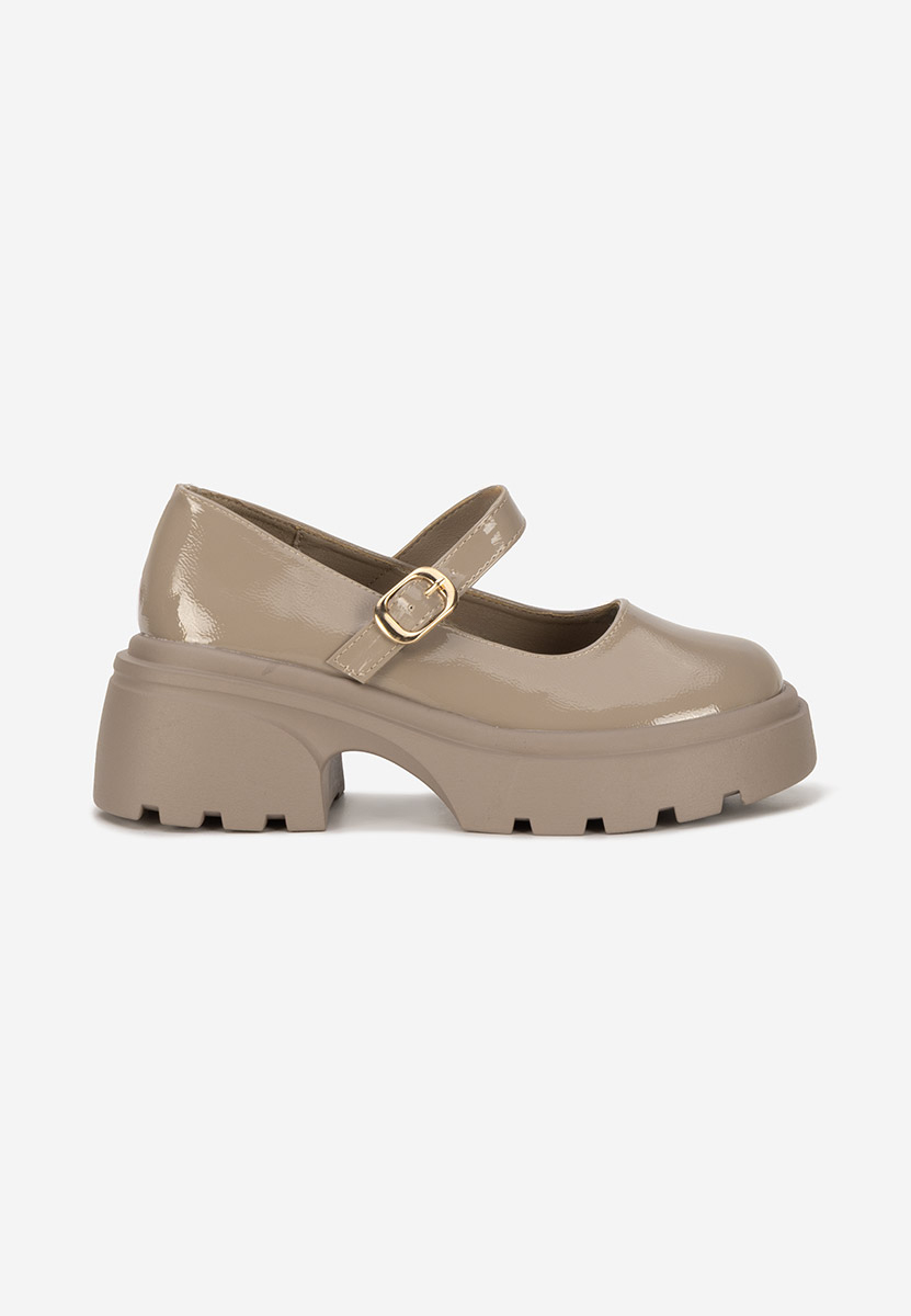 Cipele s platformom Maliana kaki
