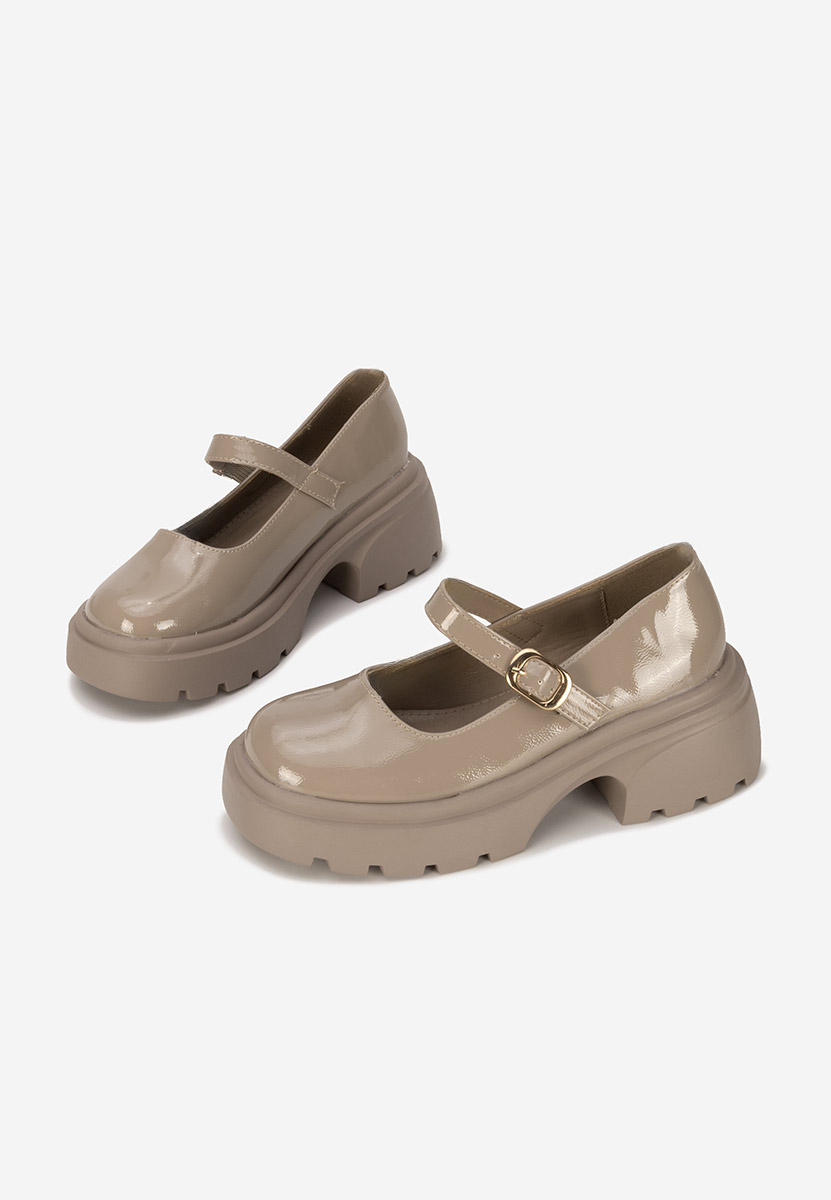 Cipele s platformom Maliana kaki