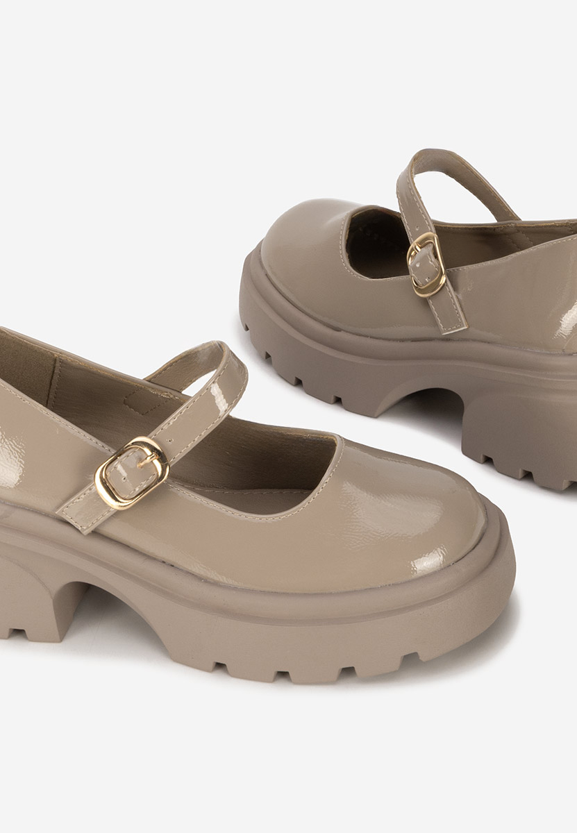 Cipele s platformom Maliana kaki